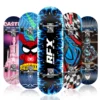 Maple Material Skate Board Deck For Beginners Kids(2-13 Ages)/DoodleBike