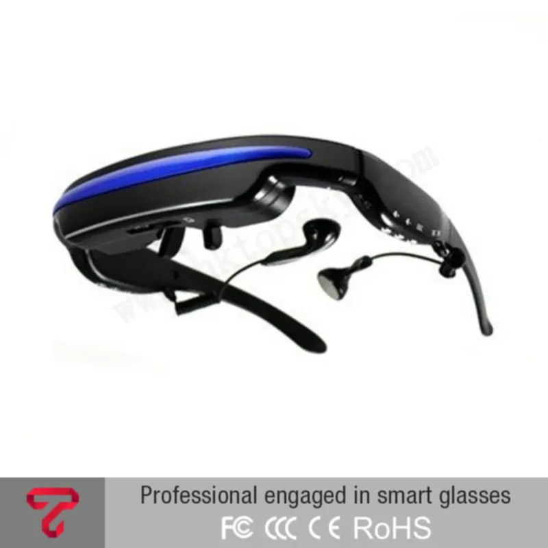 accupix mybud 3d viewer hmd glasses 100 inch