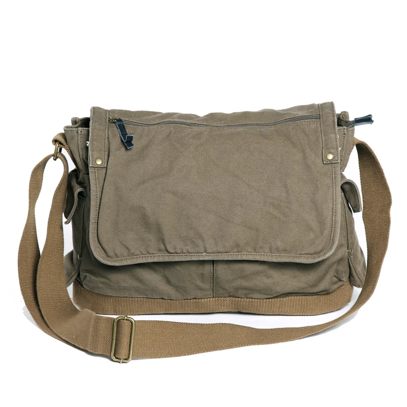 canvas man bag shoulder