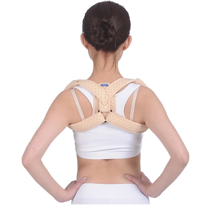 Back Pain Relief Upper Back Support Belt Orthopedic Back Corrector Posture Corrector Brace for Men and Women