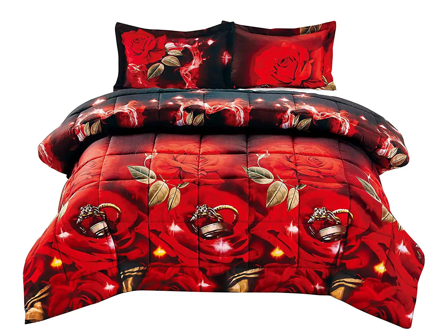 Cheap Red Rose Comforter Set, find Red Rose Comforter Set deals on line