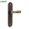 European fancy entrance door safe handle lock
