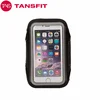 Cellphone sports running arm band with headphone hole