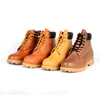 Italy Executive 100% Waterproof Nubuck Leather black non slip oil resistance mcdonald's sturdy hotel heavy work shoes safety