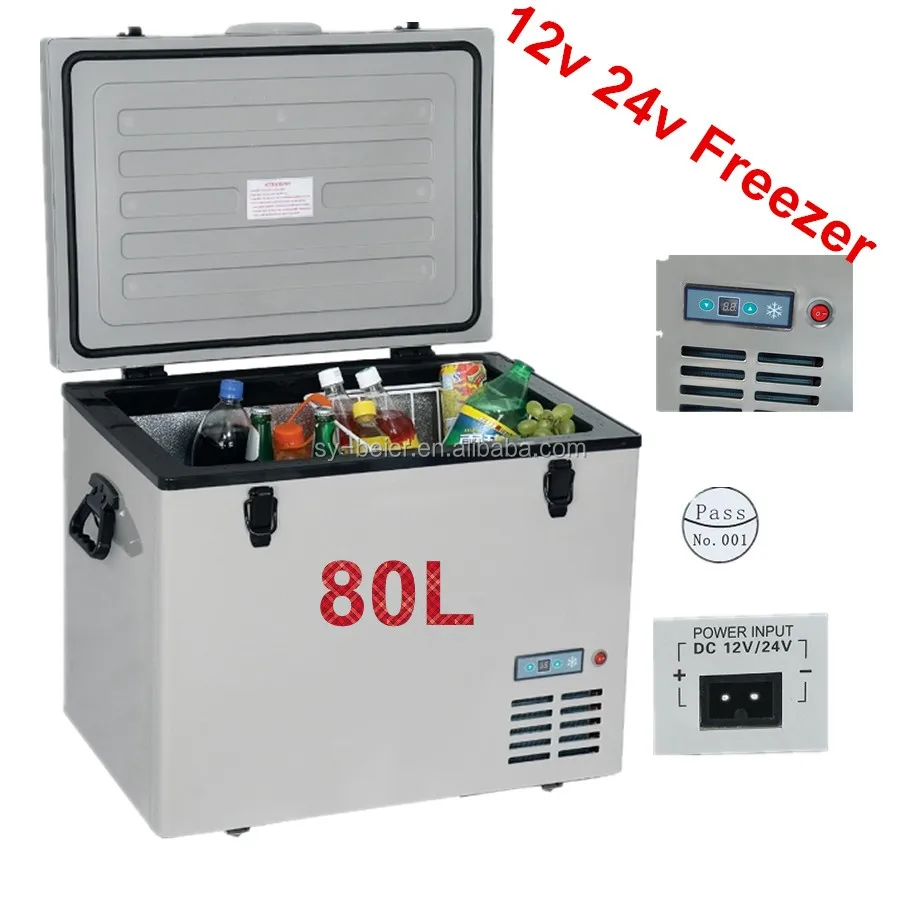 80l 12v 24v Dc Freezer Car Fridge Buy Dc Freezer,Portable Car Fridge