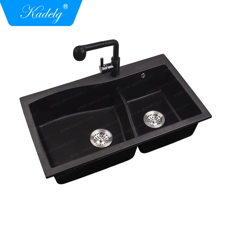 Natural Stone Sink Series Custom Size Quartz Kitchen Sink