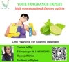 High concentration lime fragrance used for cleaning detergent and air freshner