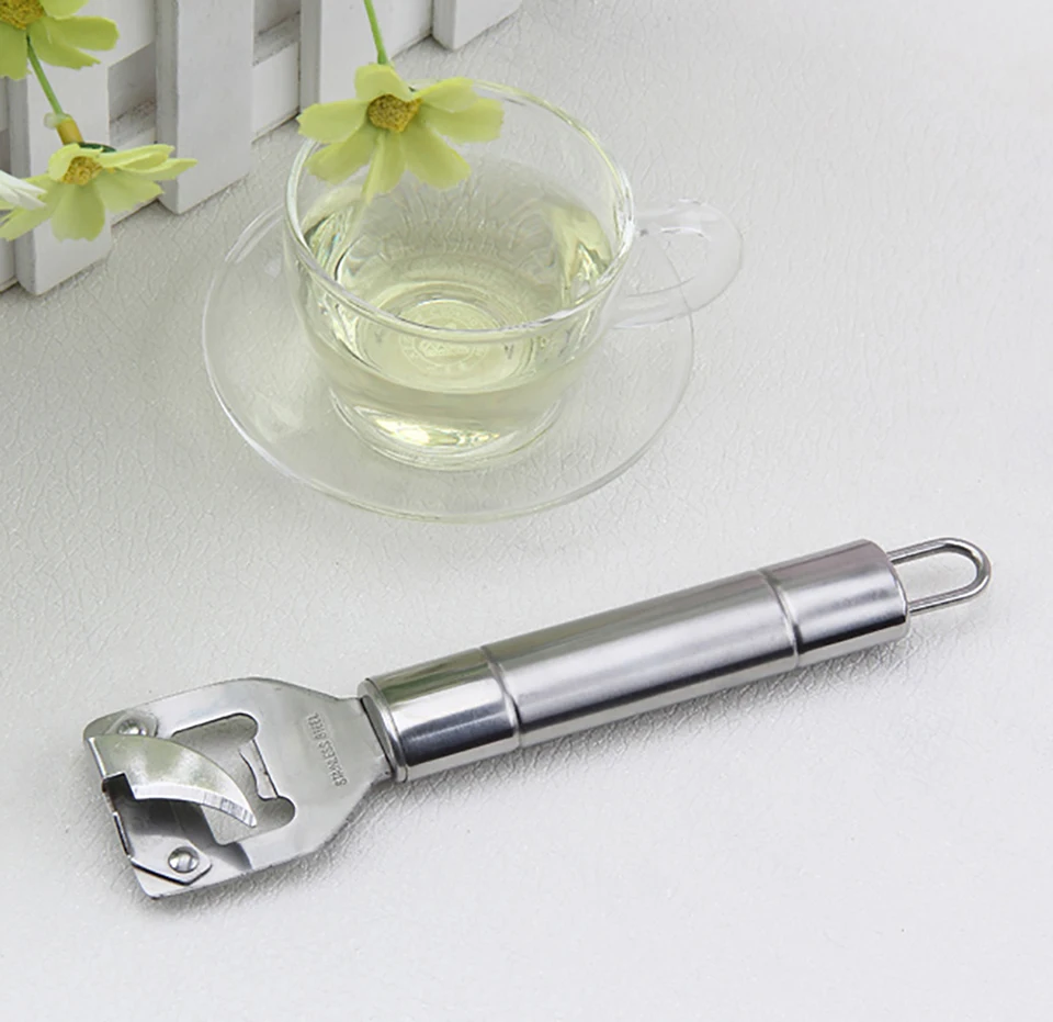Multifunction Food Grade Stainless Steel Bottle Opener with Punch
