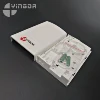 indoor 2 core fiber mini terminal box,sock panel wall mounting for FTTH project