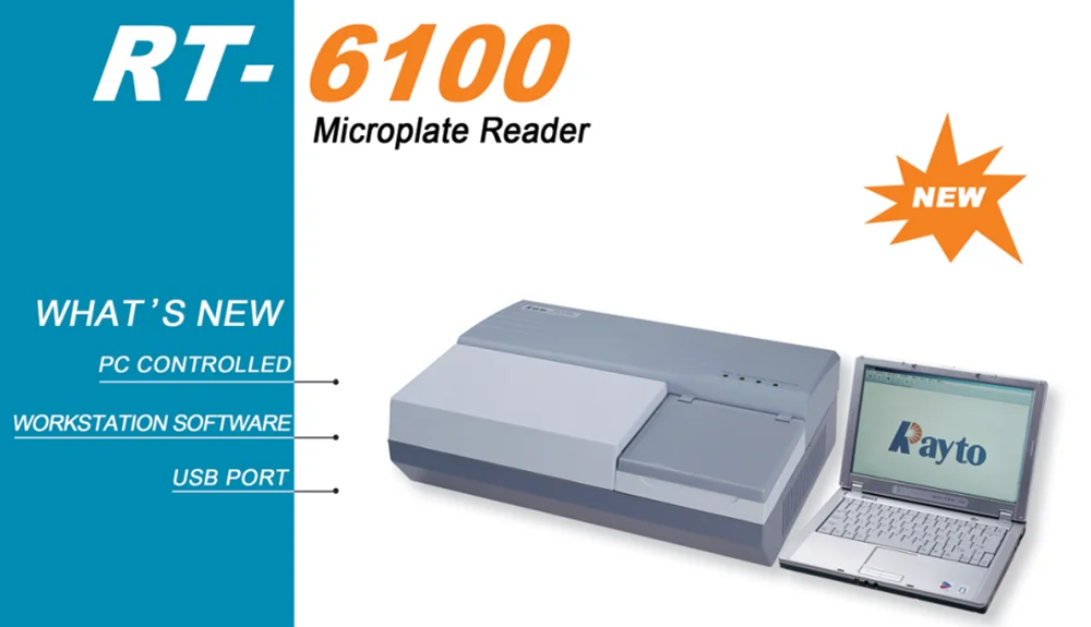 Rayto Rt6100 Portable Microplate Reader For Lab Use Buy Portable