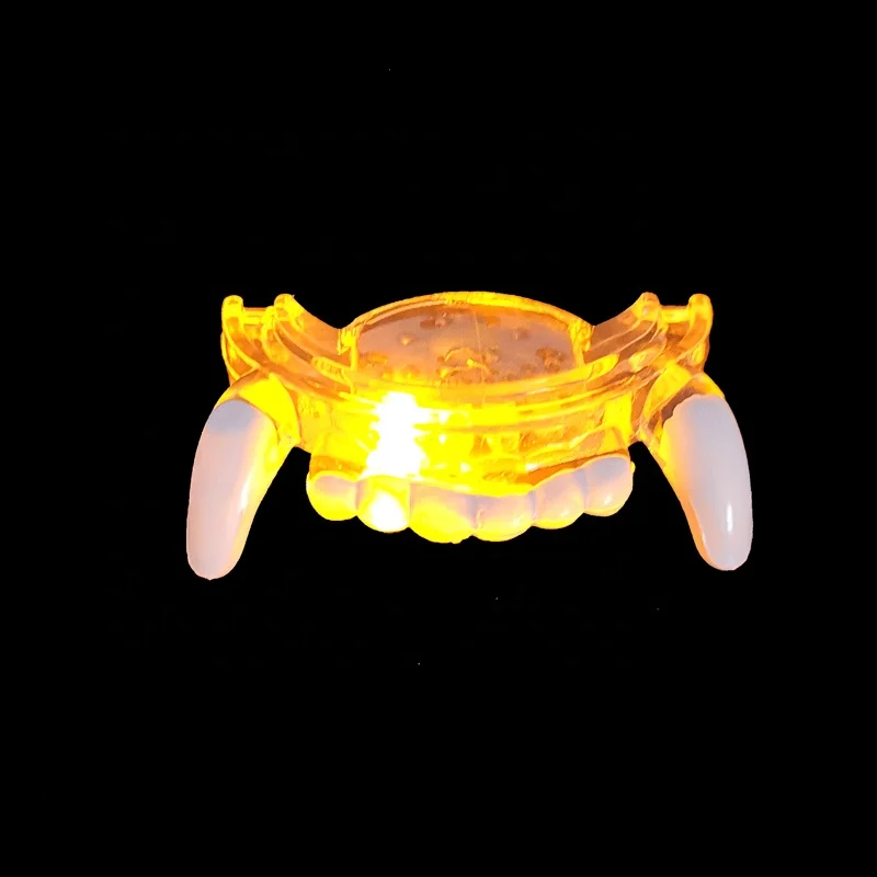 LED Flashing Teeth Light Mouth Guard for Halloween Parties