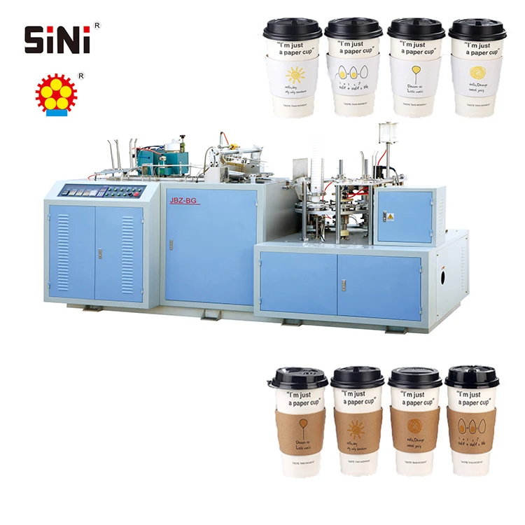 High Quality Disposable Paper Coffee Carton Cup Making Machine
