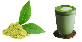 Lifeworth green matcha tea powder with slimming herbs - 4uTea | 4uTea.com