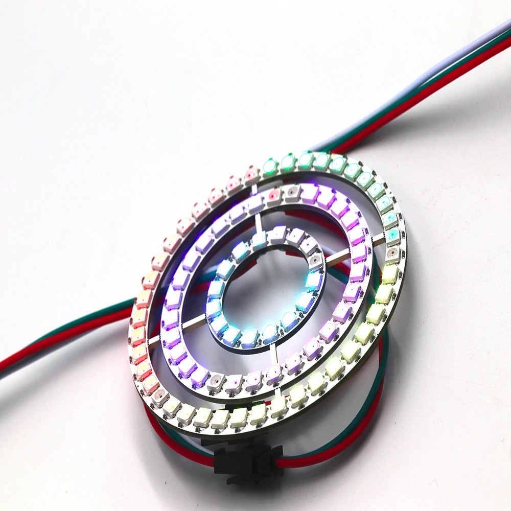 30Leds WS2812B WS2812 5050 RGB LED Pixel Ring Lamp Light Addressable Dream Color LED Ring