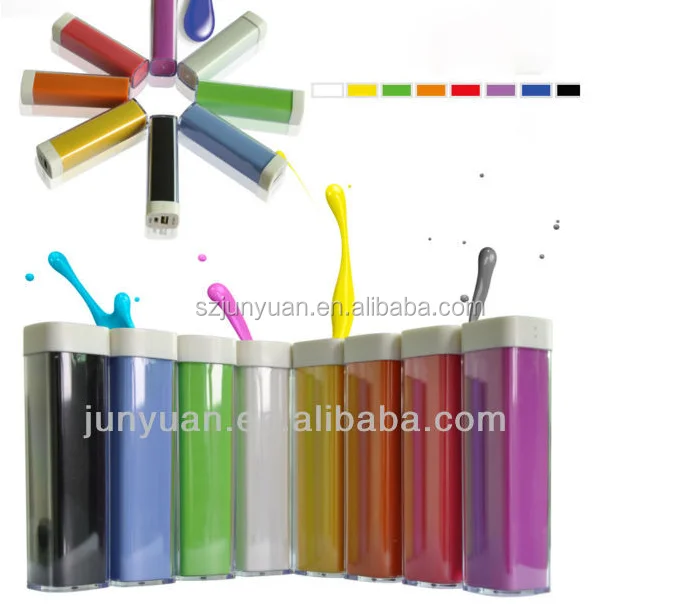 phone lipstick backup battery 2600 mAh