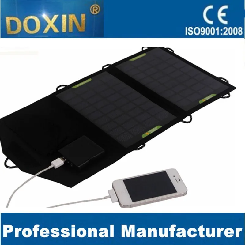 7W DOXIN solar power charger for camping