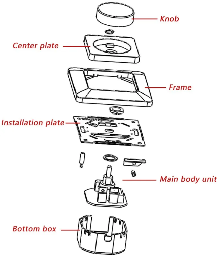 Ce/intertek 250vac Dimmer Switch Light Control Dimmer Switch Buy