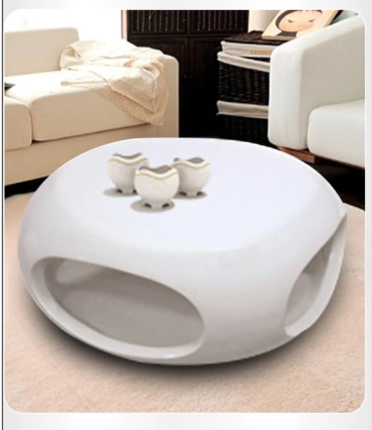 Fiberglass Side Table Living Room Furniture Centre Table Coffee Table ...