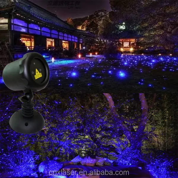 Garden Laser Light for Chhristmas Decoration Waterproof IP65 Spotlights Decorative Lighting