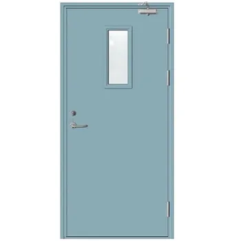 Hot Sale Glass Panel Insert 20 Minute Fire Rated Steel Door Buy