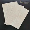 wood style surface engraving double color sheet for cnc