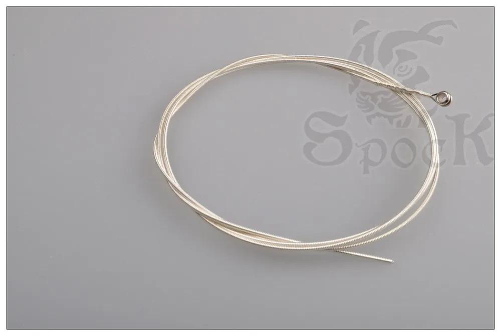 Carbon Steel 6 Strings Silver Plated Ballend Acoustic Guitar Strings