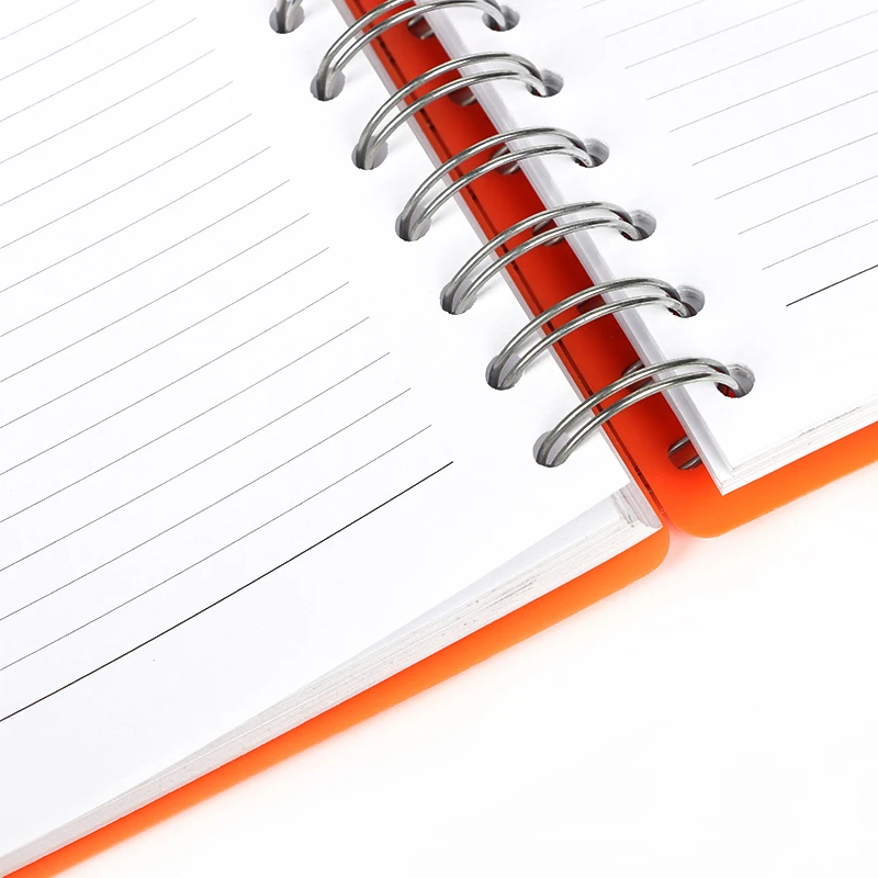 Dot Customized Plastic Cover Spiral Notebook,Exercise Notebook Buy