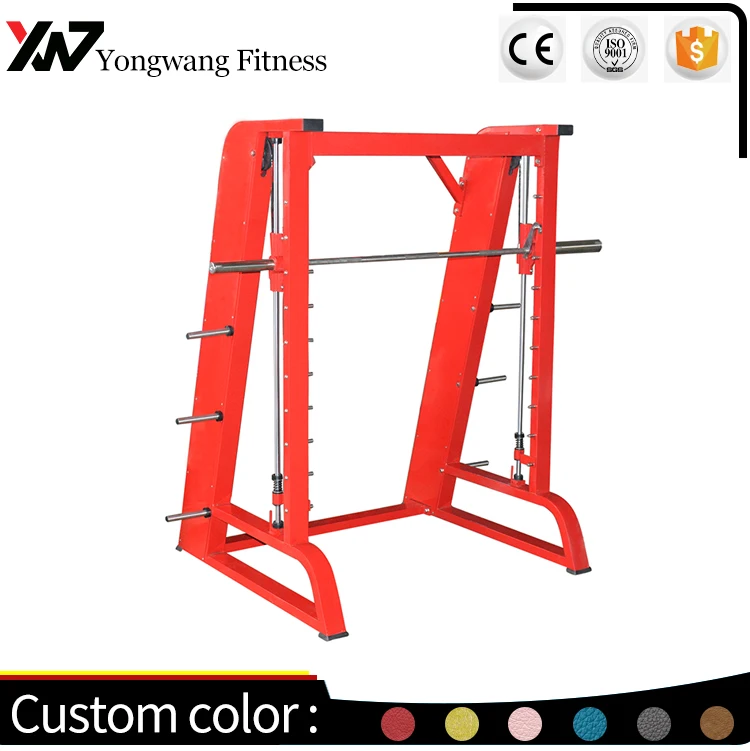 Gym Equipment Power Rack Weight Lifting Smith Machine - Buy Smith ...