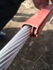 Overhead line insulation tubing