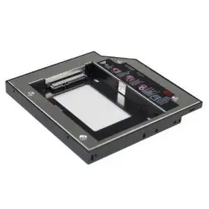 TOOGOO(R) 12.7mm Sata To Sata 2nd Hard Drive Hdd DVD Caddy For HP Pavilion DV4 DV5 DV6 DV7 HP G50 G60 G70