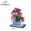 good quality girl 388pcs cookie workshop building block