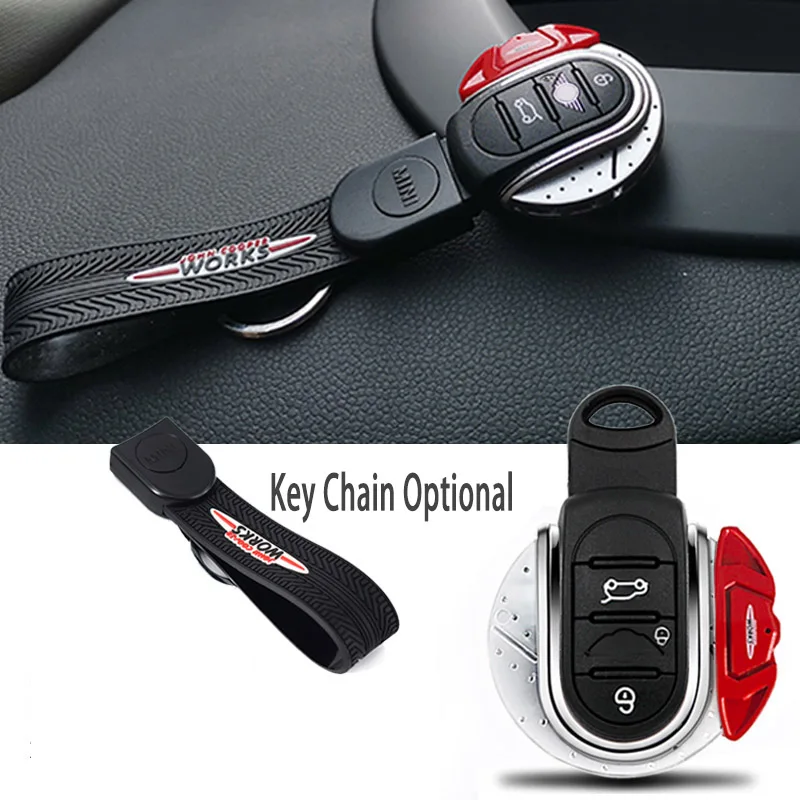 Brand New Abs Plastic Jcw Pattern Mini Cooper Car Key Cover Fob For