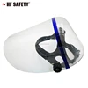 safety clear face shield round anti riot shield