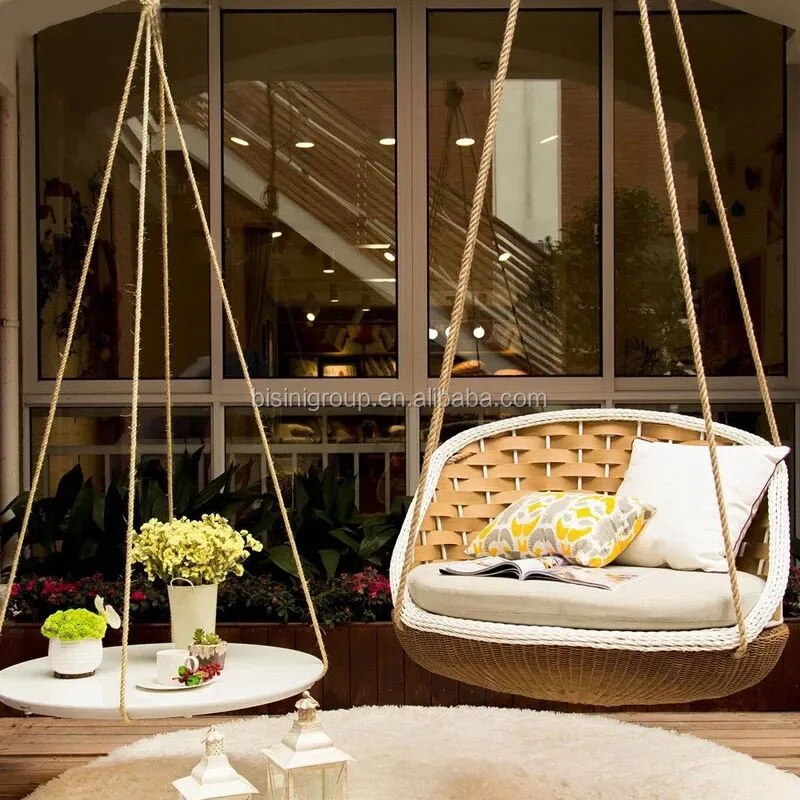 European Style Living Room Swing Chair Luxury Ratten Indoor Sofa European Style Living Room Swing Chair Luxury Ratten Indoor Sofa Bf11 062233b