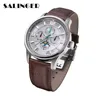 Bulk Order Simple Stainless Steel Buckle Friends Leather Watch Movement