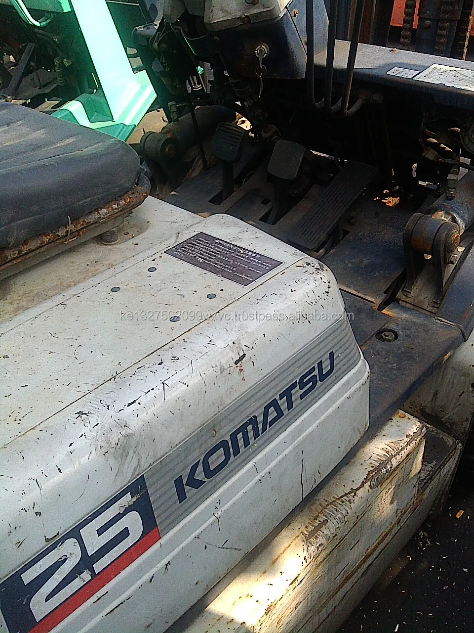 2.5 Ton Japanese Diesel Forklift,Komatsu 2.5 Ton Fd25t16 Forklift For