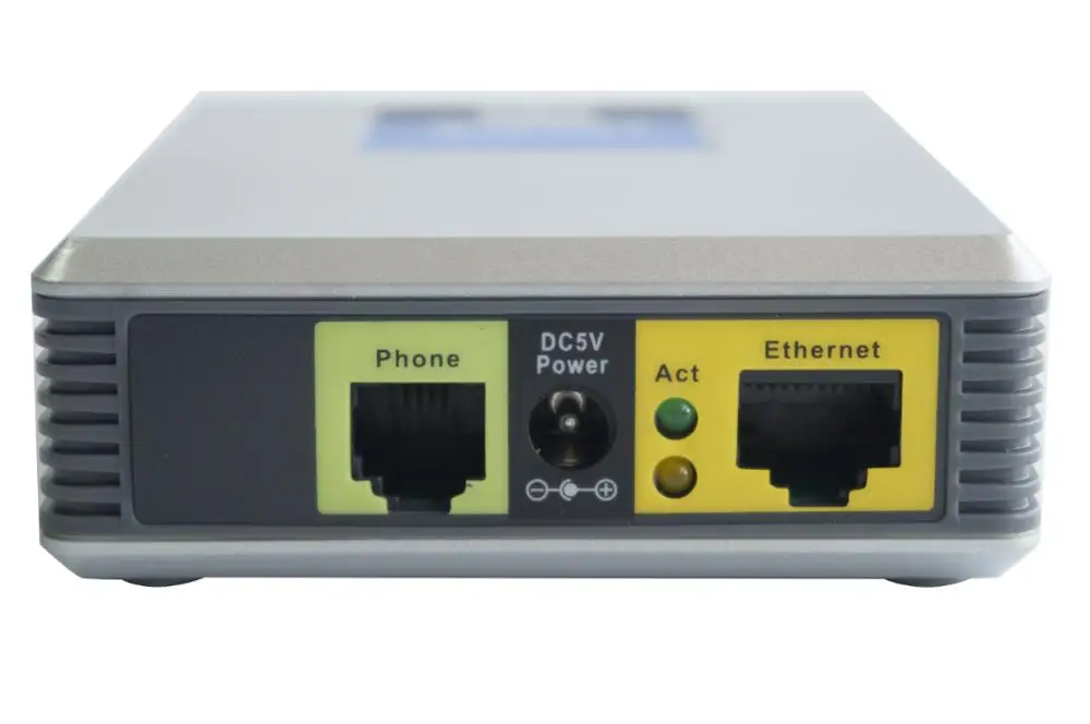 Gateway Analog Telephone Adapter Support Fax Phone Linksys Spa1001 Voip Sip Adapter With One Fxs