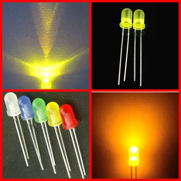 3 mm 20 mA ultra luminosa diffusa LED 3.0-3.4V LED BLU
