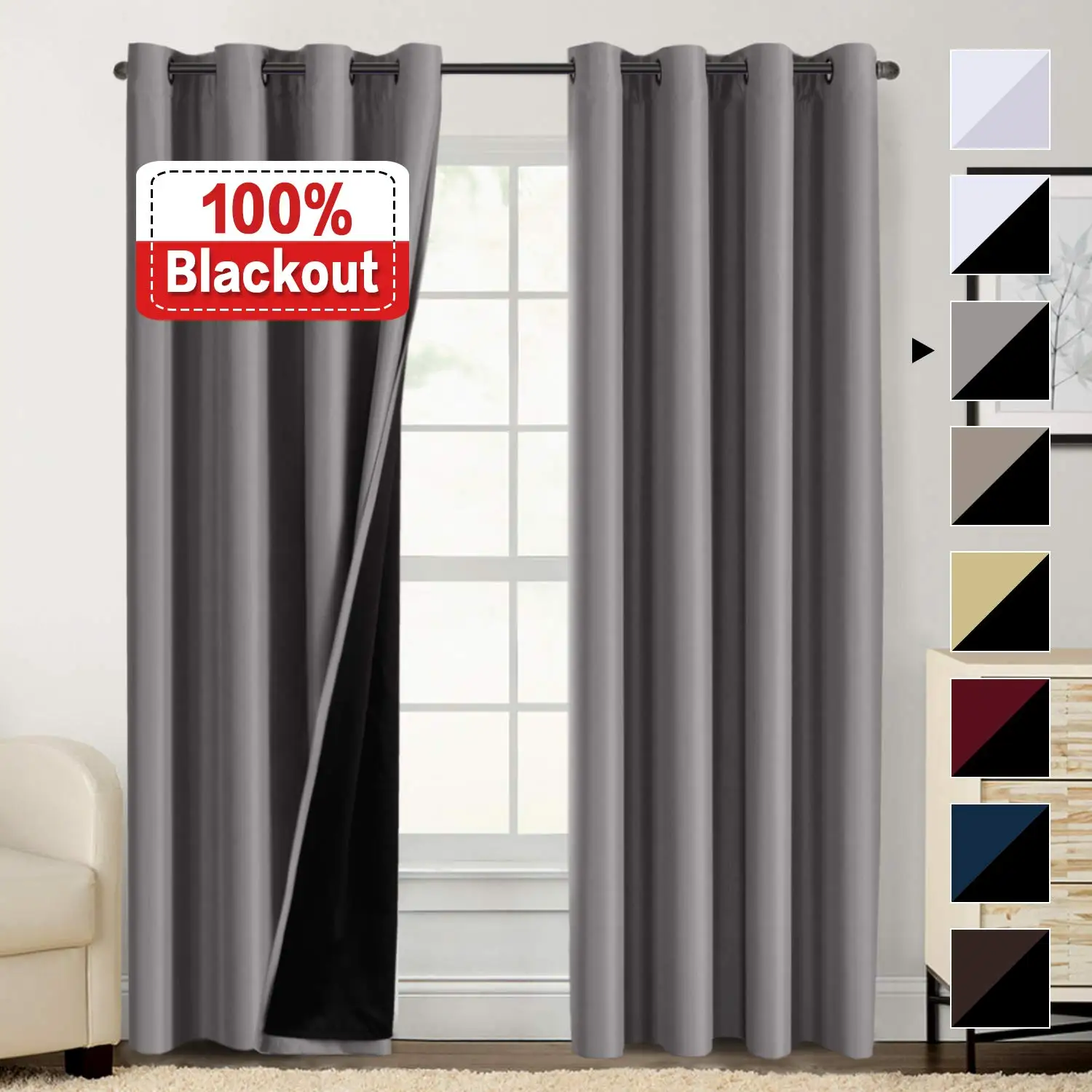 100 Blackout Curtains For Bedroom