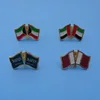 The middle east country Kuwait/ Saudi Arabia/qatar / UAE flag gold badges