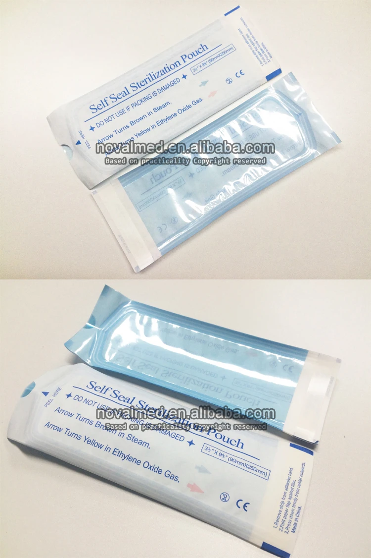 Hot Sales Nail Tools Use 90*190mm Sterilization Bag Sterilization Pouch