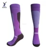 Lightweight custom long sport acrylic ski socks 80% for men and women