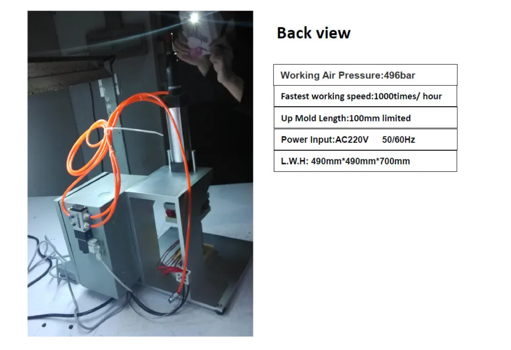 Kanglibang Silicone Bonding Machine Works Well With Htv Adhesive For Silicone Rubber Tubing And 0792