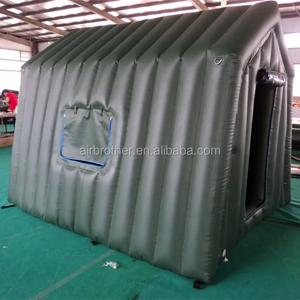 Double Layers Outdoor Inflatable Heated Camping Tent,Inflatable Winter