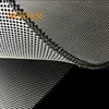 Professional cooling black saddle pad material 3d air hole mesh fabric