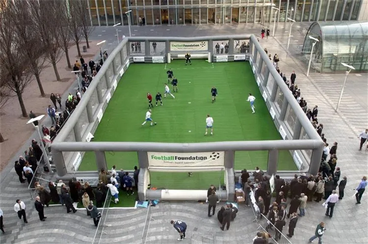 Trade Assurance Inflatable Soap Football Field 4 In 1 Inflatable Sports