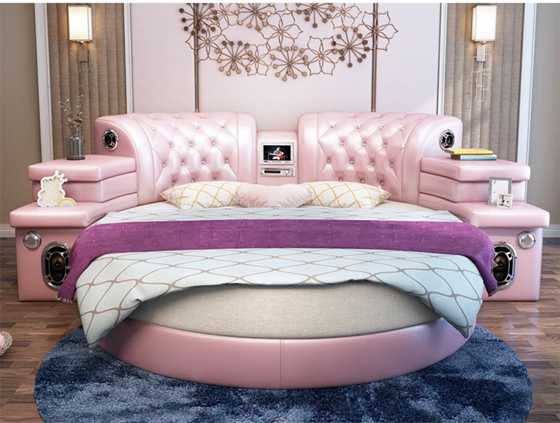 round bed for girls
