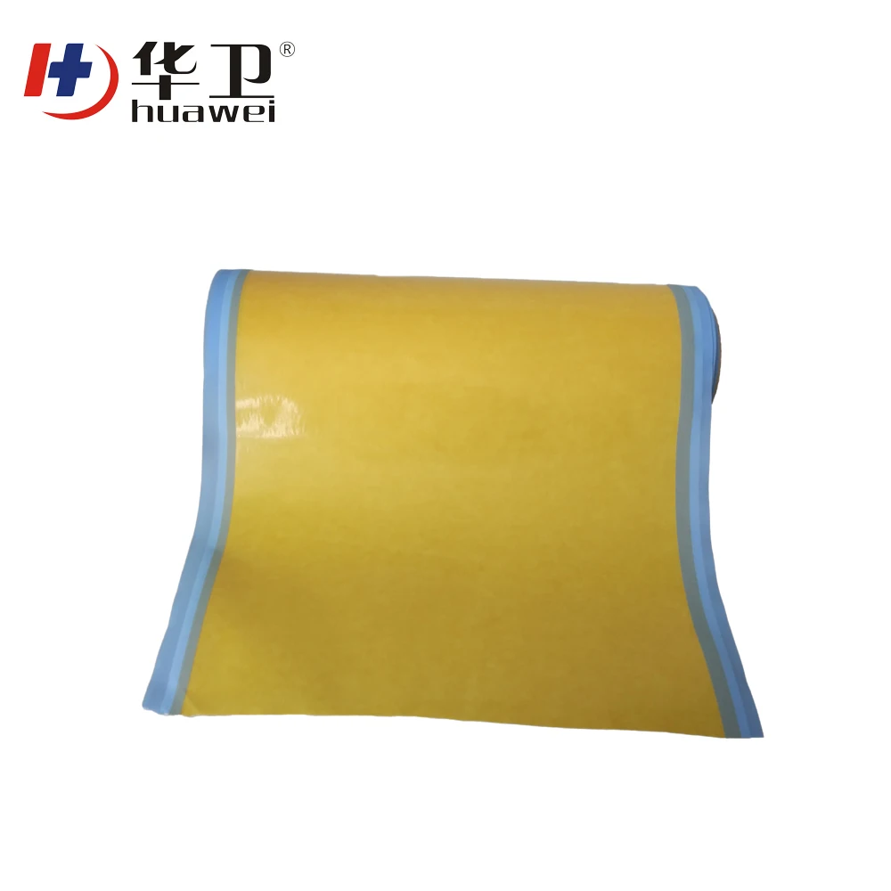 Transparent adhesive WPU iodine surgical Iodine incise dressing