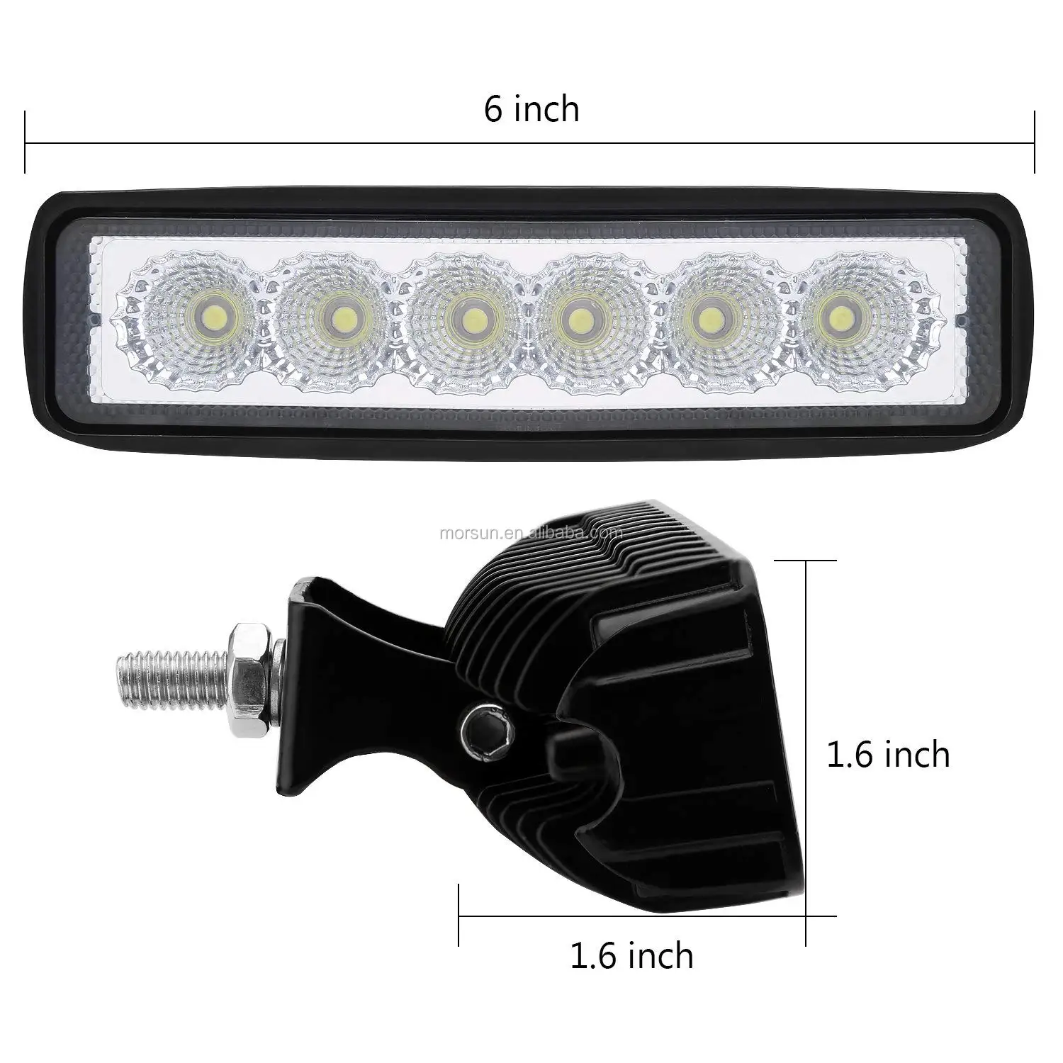 Ce Rohs Led Work Lamp 18w Mini Driving Work Light Led Automotive Lights ...