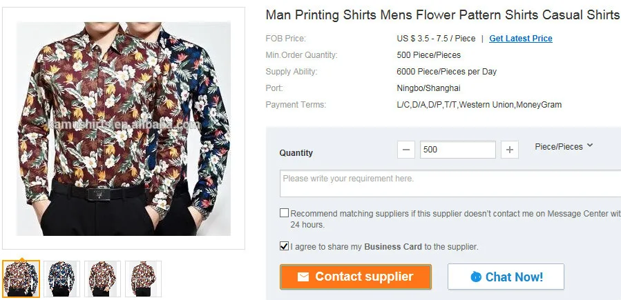 printed shirts low price